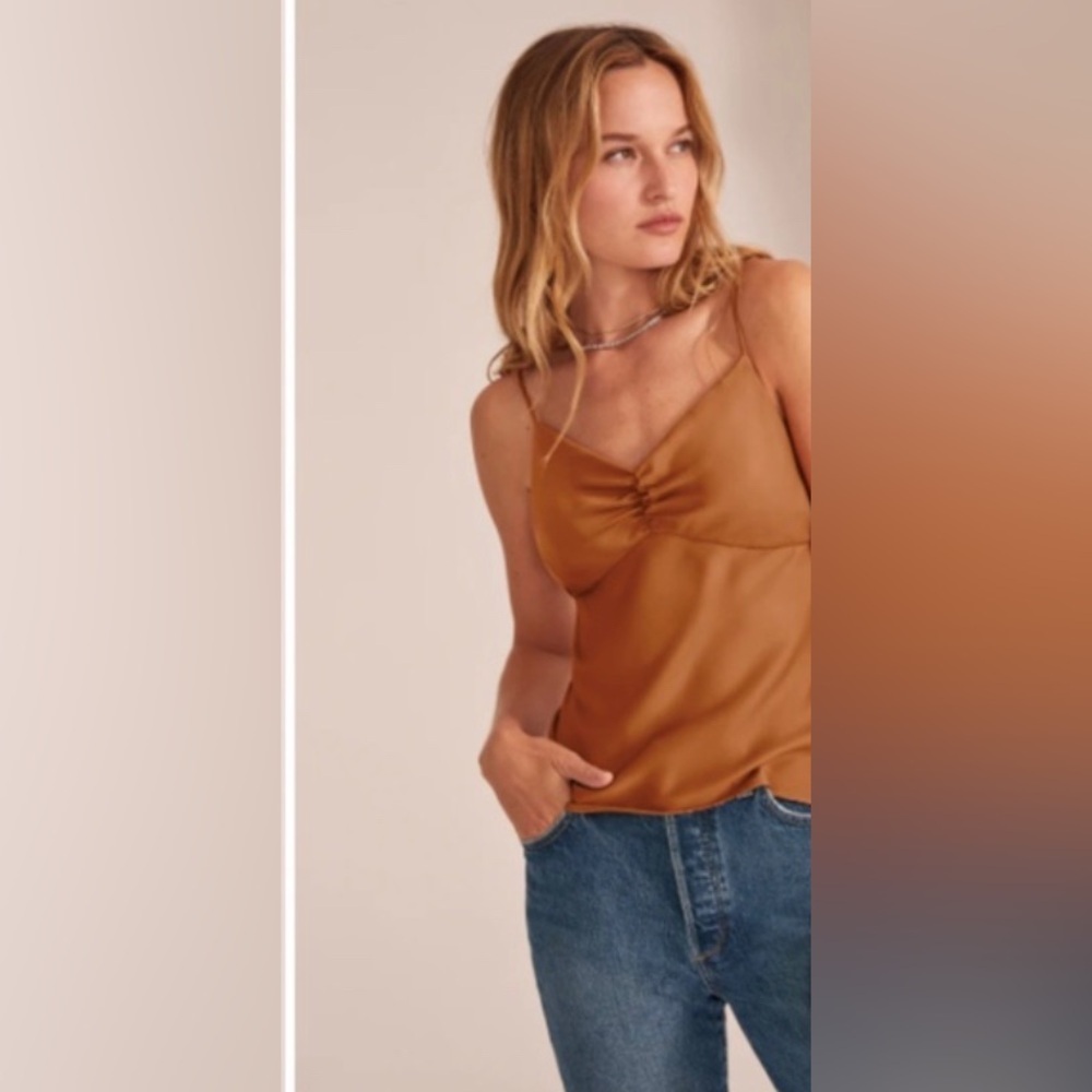 Favorite Daughter Top Women’s Medium The Envy Tank in Copper